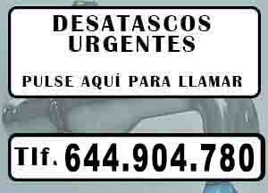 Desatascos Castellon de la Plana Urgentes